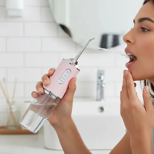 Irrigador Bucal De Dientes Portatil Manual Agua Dental | Cuotas ...
