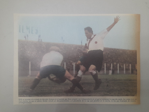 Recorte River Plate Bernabe Ferreyra 1933