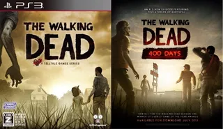 The Walking Dead 1 + Dlc 400 Days ~ Ps3 Digital Español
