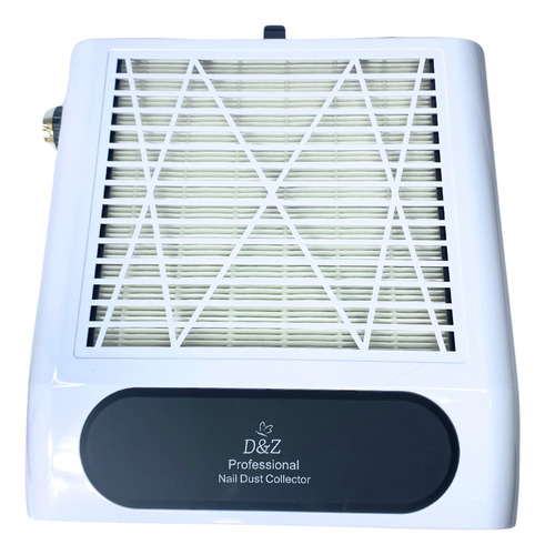 Coletor De Pó D&z Grelha Com Apoio 80w Bivolts Sugador De Pó Cor Branco