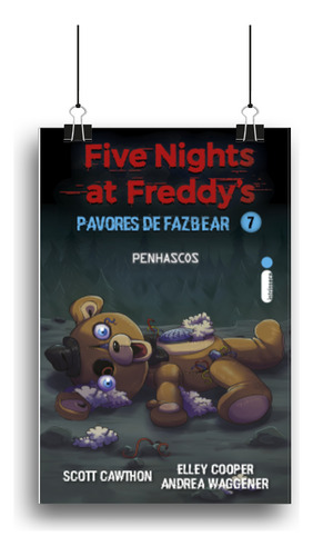 Livro: Penhascos: Five Nights At Freddy's: Pavores De Fazbear, Vol 7 (obra Imperdível Para Os Fãs De Fnaf, Dos Animatrônicos Sinistros E Dos Contos De Mistério, Terror E Suspense) Português Capa Comum
