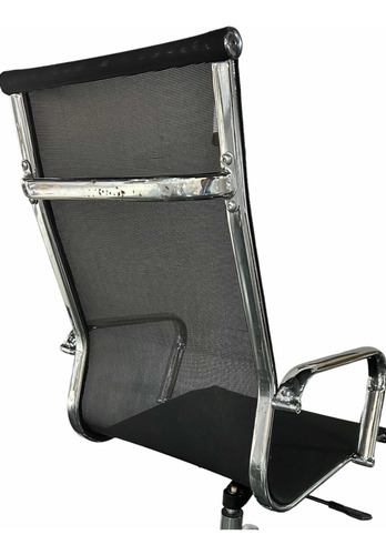 Silla Aluminium De Escritorio Tapizado Mesh Resp Alto Outlet