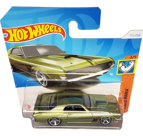 Hot Wheels - 69 Mercury Cougar Eliminator - Verde Metálico