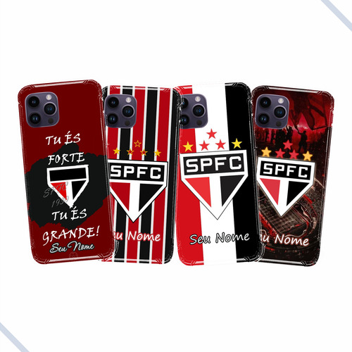 Capa Capinha Personalizada São Paulo Tricolor Com Seu Nome
