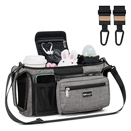 Universal Baby Stroller Organizer, Stroller Caddy With ...