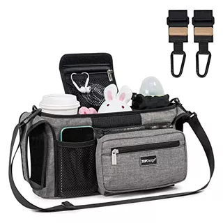 Universal Baby Stroller Organizer, Stroller Caddy With ...