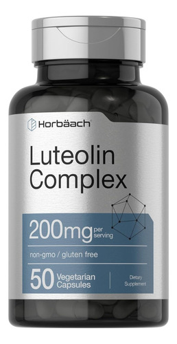 Complejo De Luteolina Con Rutina 200 Mg Horbäach 50 Cápsulas