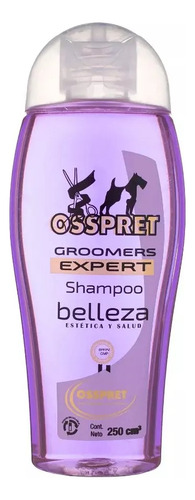 Shampoo  Perros Gatos. Osspret Belleza Groomers Expert 250ml