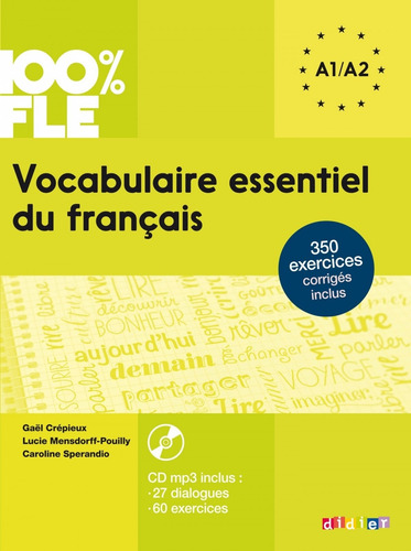 Libro Vocabulaire Essentiel A1/a2 Livre+cd - 