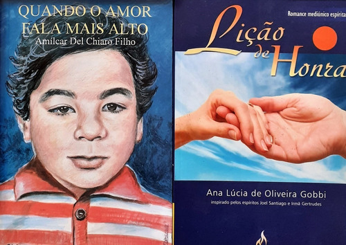 Livro Espirita- Quando O Amor Fala Mais Alto +lição De Honra