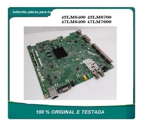 comprar Placa Principal Smarttv Led Wifi 4k LG Mod 42lm6700 Funciona