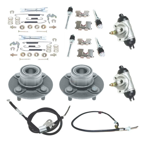 Kit De Mazas Baleros Cilindros Frenos Nissan Tsuru Iii 92-17