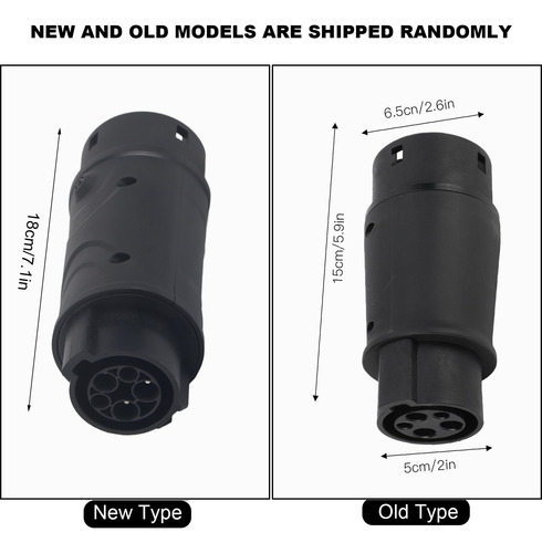 Imagen 9 de 10 de Cargador Eléctrico Convertidor Ev Conector Carga De Vehículo