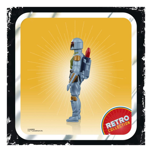 Star Wars Retro Collection Boba Fett Toy 375 Pulgadas La De