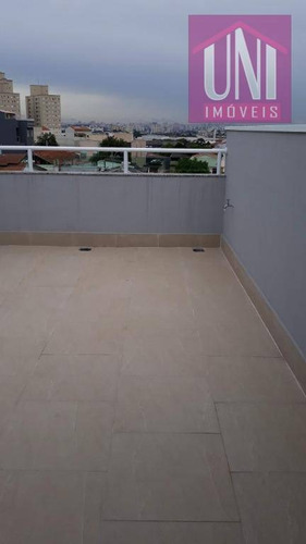 Imagem 21 de 22 de Cobertura Residencial À Venda, Utinga, Santo André. - Co0663