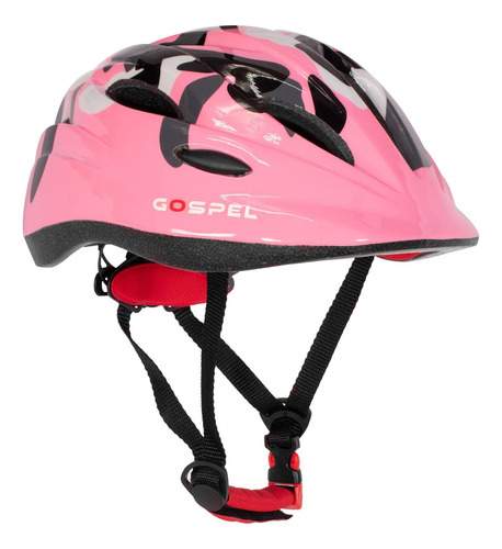 Casco Para Bicicleta Ciclista Talla M Rosa Sl705 Gospel