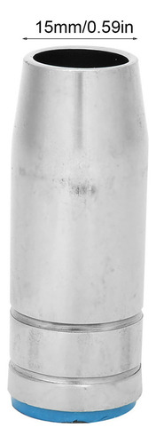Bocal De Gás Cônico 5pcs 15mm Para Binzel Mb 25ak Mig Mag