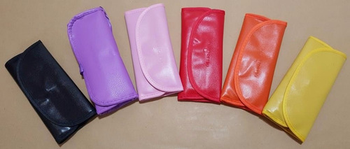 Imagen 3 de 3 de Set 7 Pinceles Profesionales Para Maquillaje Rosa