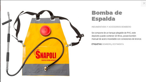 Bomba De Espalda 