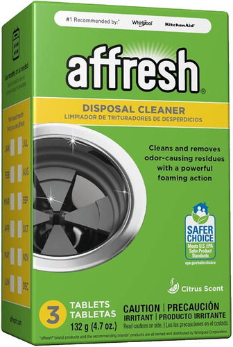 Imagen 1 de 2 de Limpiador Triturador De Alimentos Affresh W10509526 3 Past.