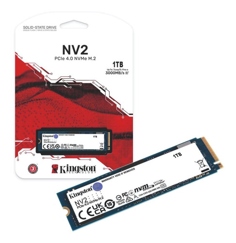 Disco Solido Ssd 1tb M.2 Kingston Snv2s/1000g Nvme Pcie 4.0