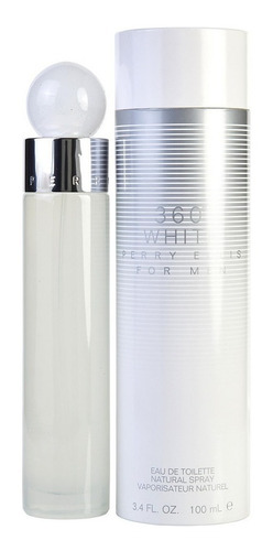 Perfume Original 360 White Perry Ellis 100 Ml Caballeros