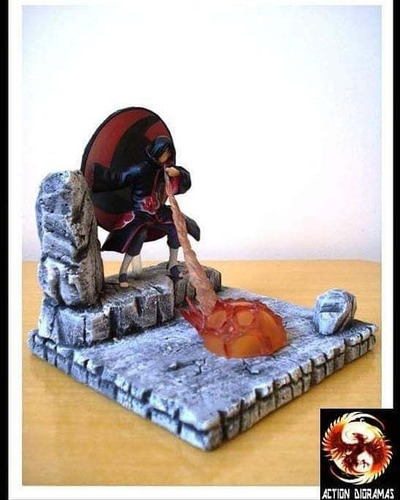 Action Dioramas Cenário Naruto Kakashi Itachi Gaara Sasuke