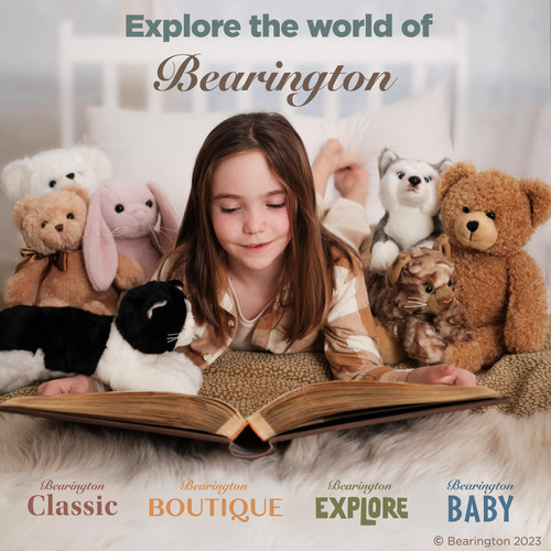 Bearington Yuletide Yorkie Perro De Peluche, Animales De Pel