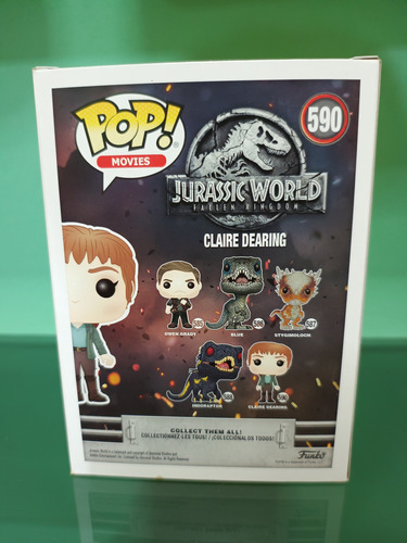 Funko Pop! Claire Dearing # 590 Jurassic World (Usado)