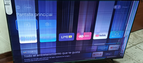 Tv Daewoo 55 Led Smart 4k Uhd ( Pantalla Dañada) (Usado)