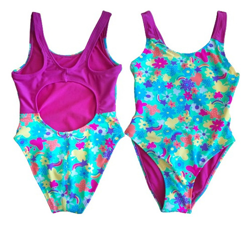 Traje De Baño Natación Joryang Sport Para Niñas