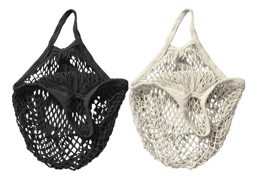 Z 2 Peças Mesh Net Turtle 093z Bag String Shopping Saco Reut