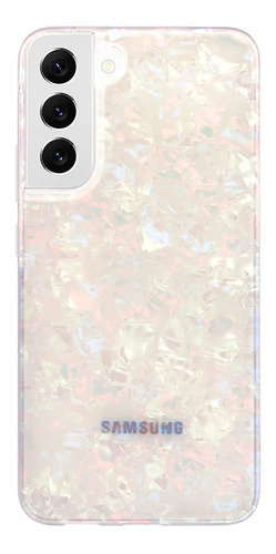 Funda Para Samsung Galaxy S22 Plus - Blanca Brillosa