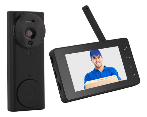 Sistema De Intercomunicación Wifi Con Videoportero, 8 Mp, 10