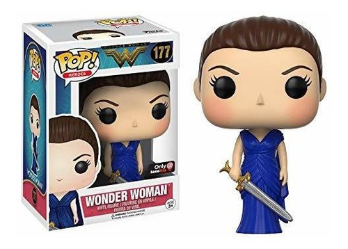 Figura Funko Pop! Wonder Woman Azul #177