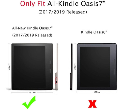 Imagen 5 de 6 de Carcasa Para Kindle Oasis 2019 Funda Astrologia Estuche