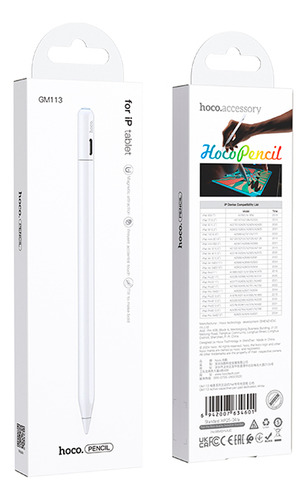 Lápiz Touch Para Tablet Hoco Gm113 Blanco