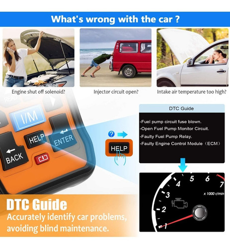 Escáner Automotriz - Foxwell Nt301 Obd2