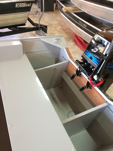 Lancha Fortboat Plus 500 Com Motor 15 Hp Mercury
