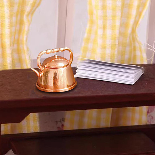 Tetera En Miniatura, Accesorios De Cocina, Tetera De Rosa