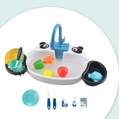 Fregadero De Cocina Juguetes Con Agua Corriente Fregadero