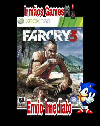 Far Cry 3 Xbox 360 Mídia Digital Compartilhada