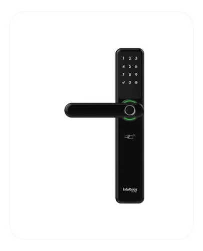 Imagem 2 de 4 de Fechadura Smart De Embutir C/macaneta Ifr7000 Preta