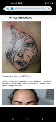 Imagem 1 de 5 de Tattoos Em Promoção