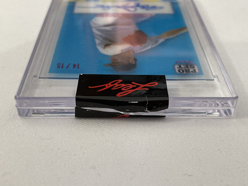 Autografo Roger Clemens The Rocket Auto Card Firmada Leaf 14 (Usado)