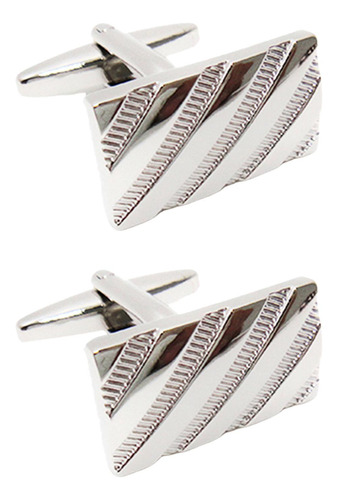 3 Par De Gemelos Para Hombre, Joyería Elegante, Formal Para