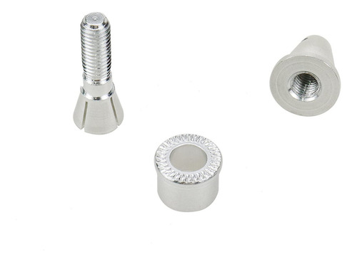 Adaptadores De Hélice Para Avión Rc 5 Piezas Plata