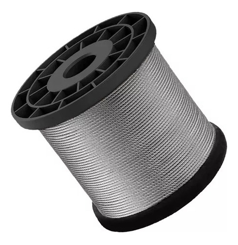 Rollo De Piola 3mm-5lb. Galvanizado (acerado) - Envio Gratis