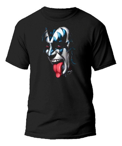 Remera Algodón Kiss Heavy Metal Musica Bandas