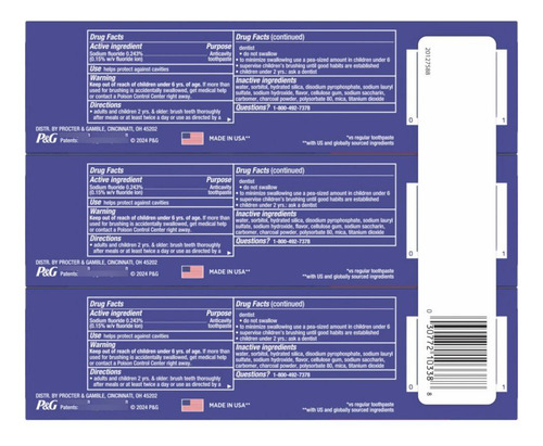 Pasta De Dientes Blanqueadora Con FlĂșor 3 X 98 Gramos